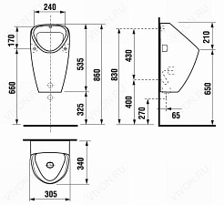 Jika Писсуар Golem 4306.0 – фотография-2